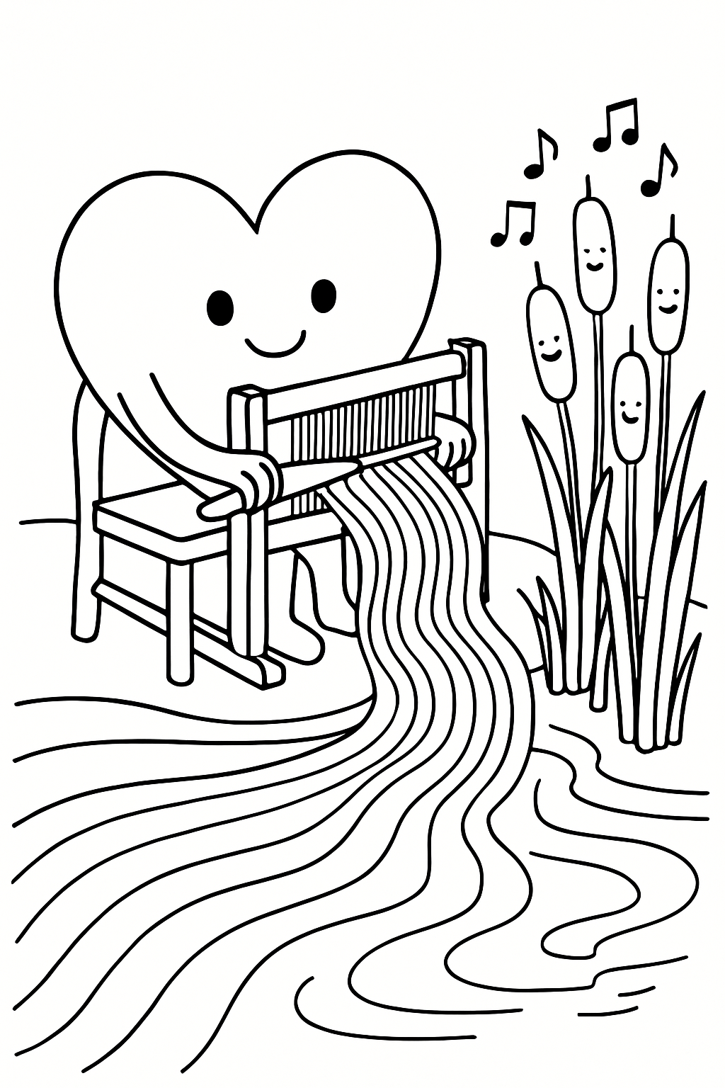 heart weaving tapestries with singing river reeds